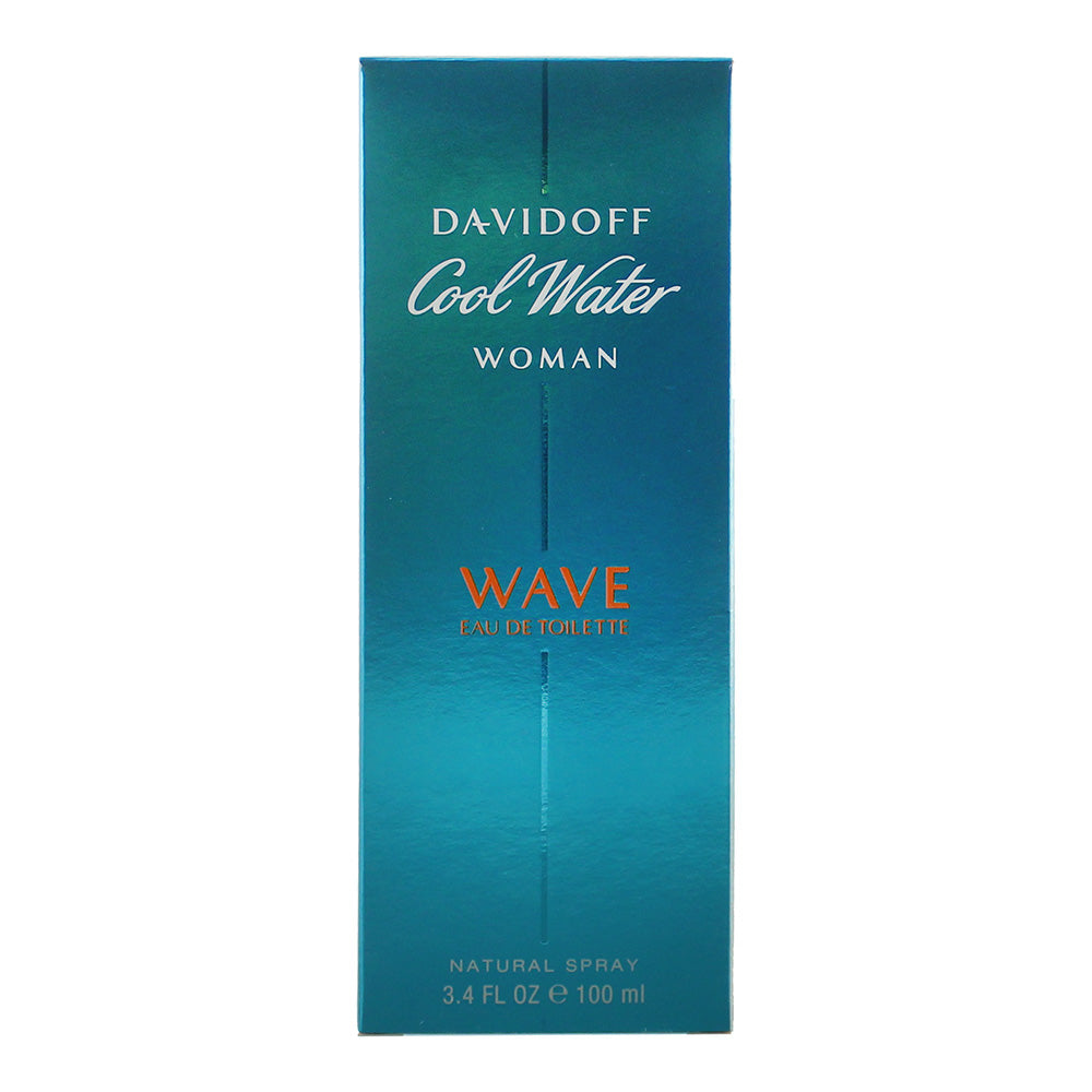 Davidoff Cool Water Woman Wave Eau de Toilette 100ml - Box