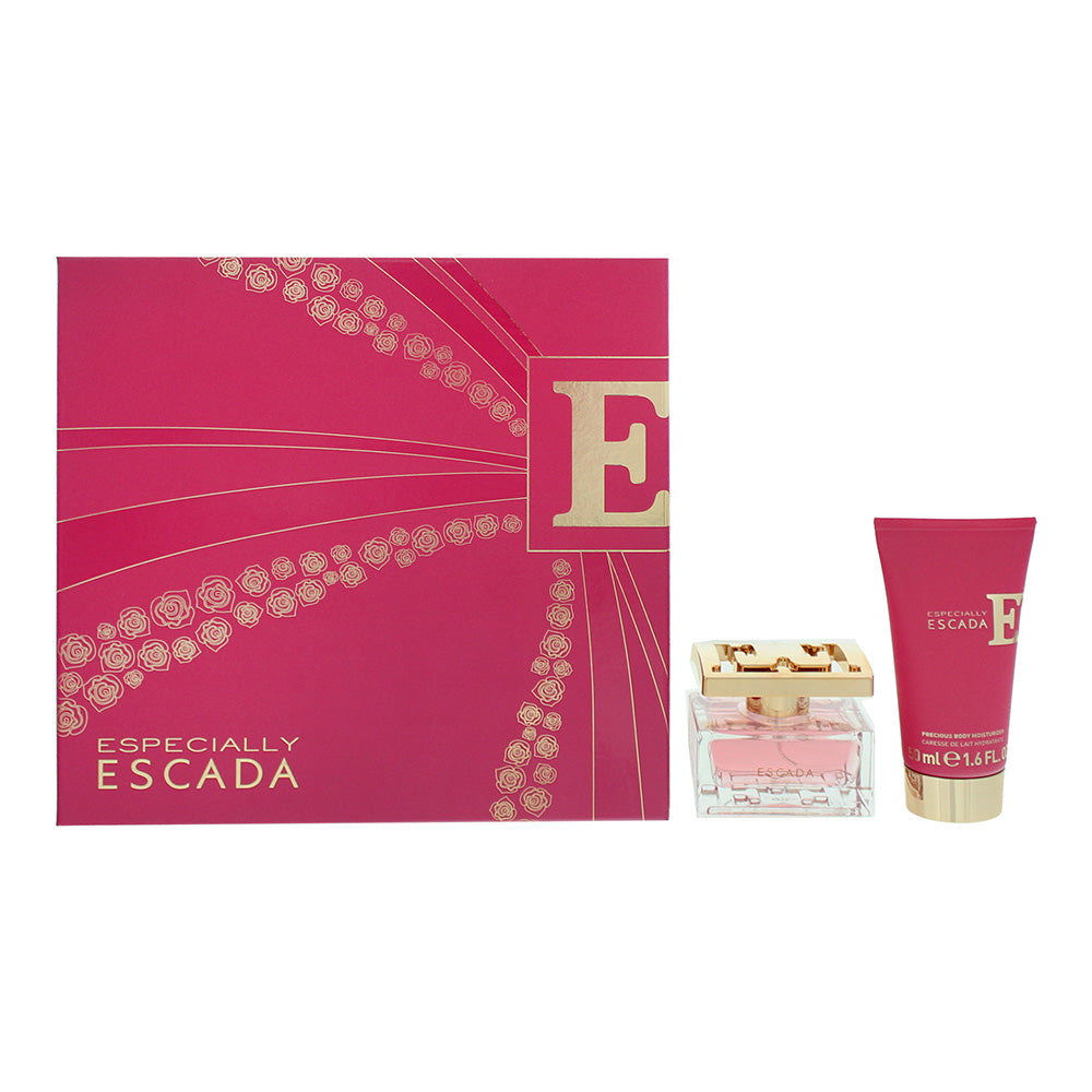 Escada Especially Eau de Parfum 2 Piece Gift Set: Eau de Parfum 30ml - Body Lotion 50ml