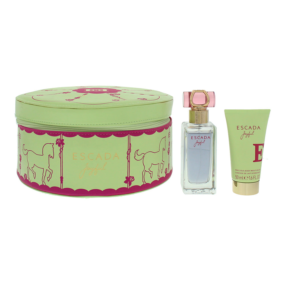 Escada Joyful Eau De Parfum Piece Gift Set: Eau De Parfum 50ml Bod