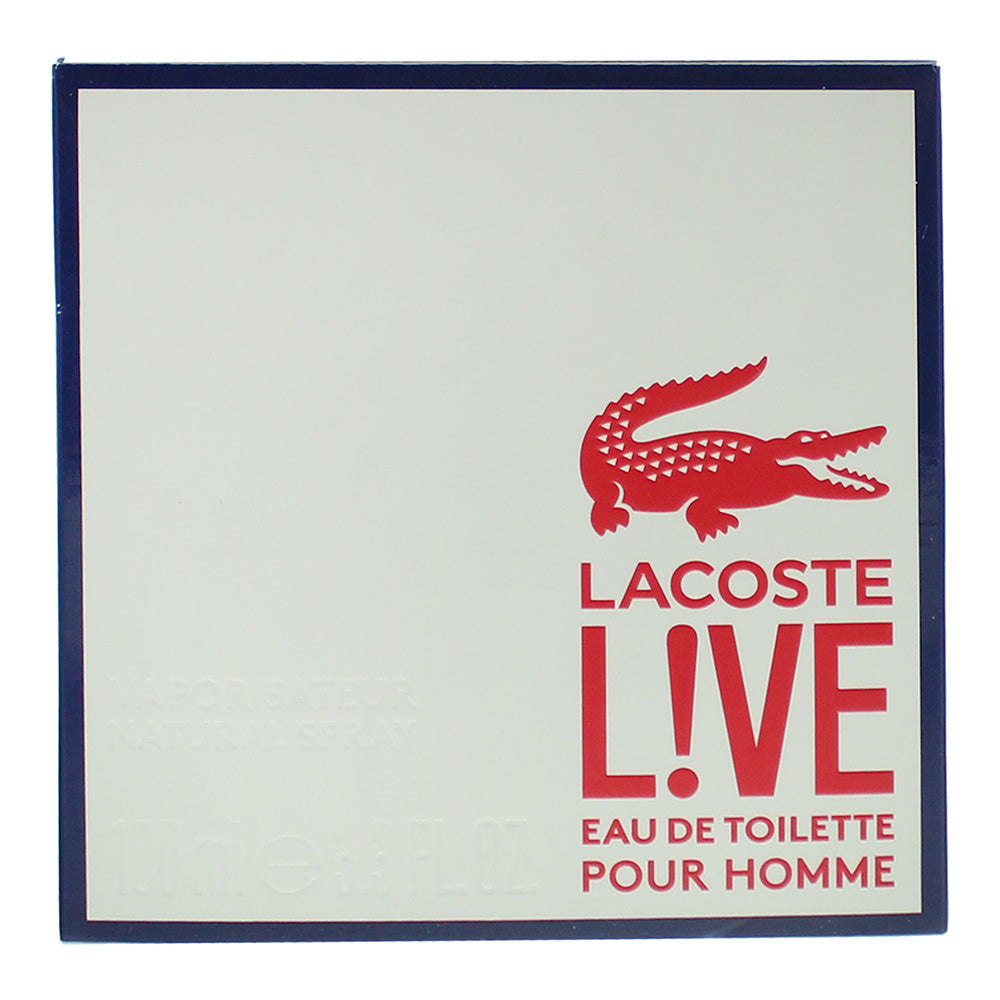 Lacoste Live Eau de Toilette 100ml - Box