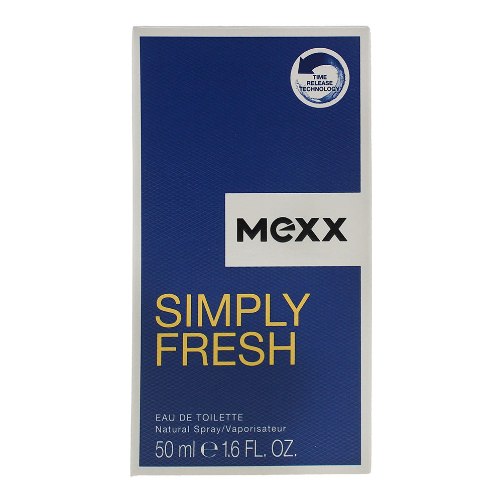 Mexx Simply Fresh Eau de Toilette 50ml - Box