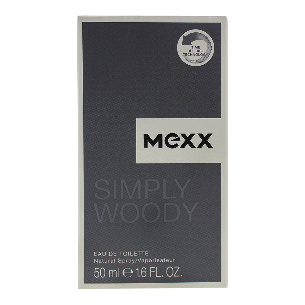 Mexx Simply Woody Eau de Toilette 50ml - Box