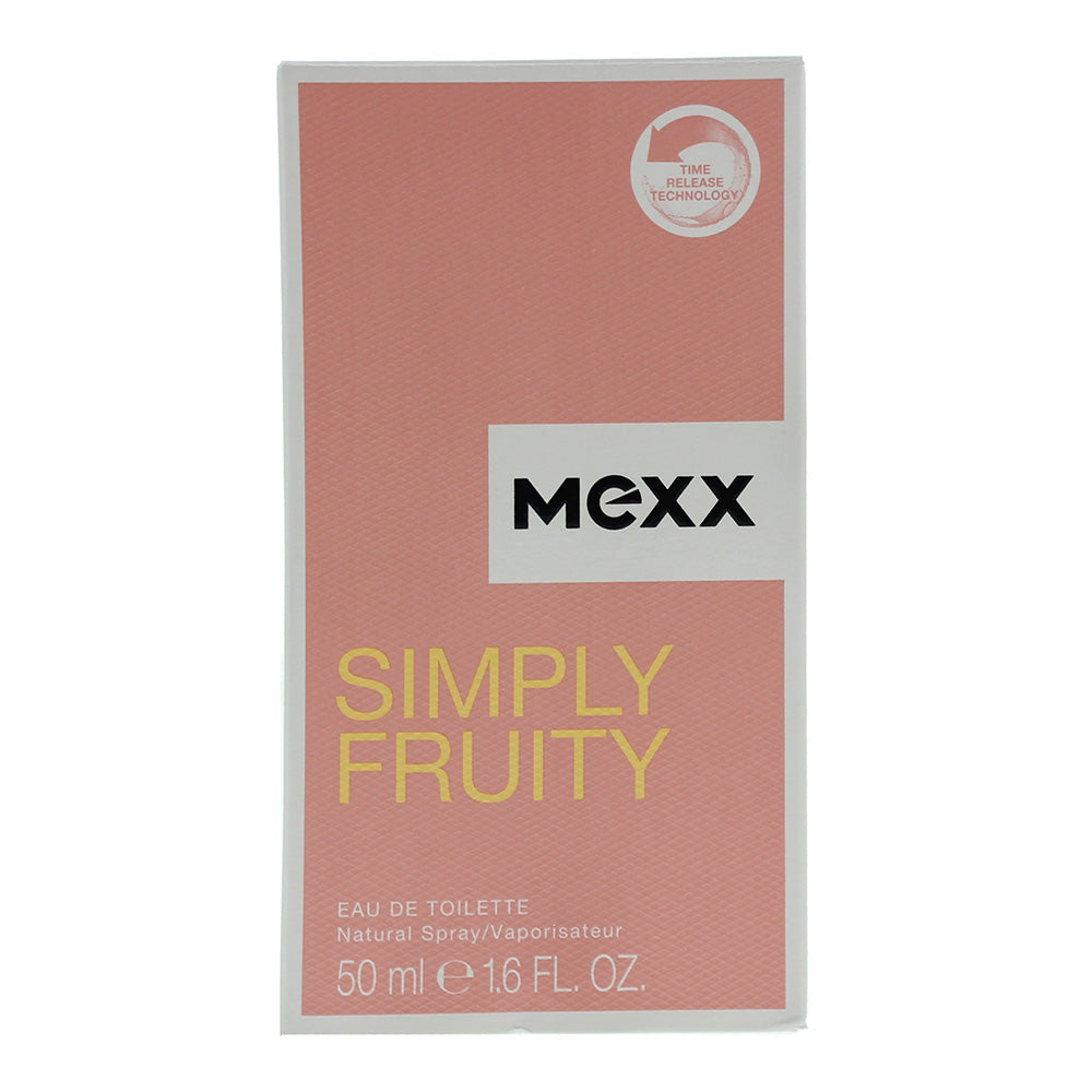 Mexx Simply Fruity Eau de Toilette 50ml - Box
