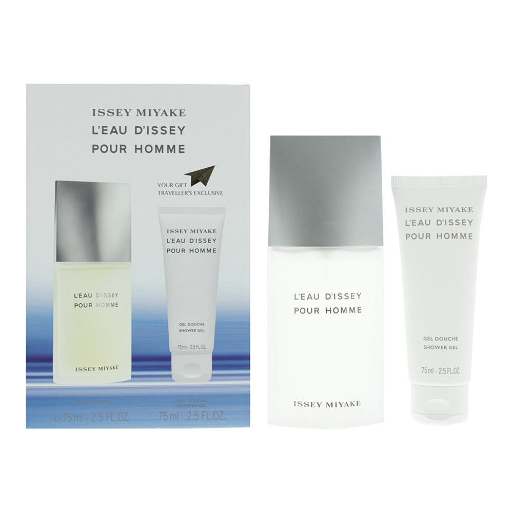 Issey Miyake L'eau D'issey Pour Homme Eau de Toilette 2 Piece Gift Set: Eau de T