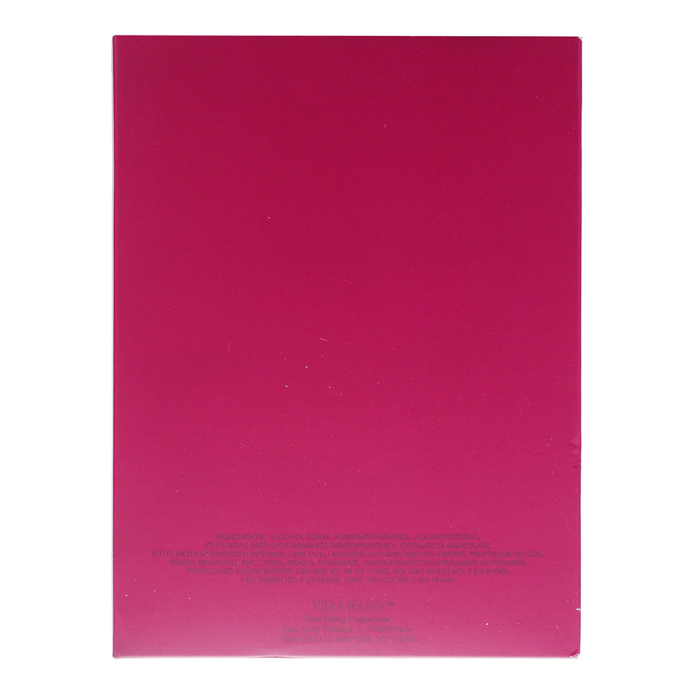 Vera Wang Lovestruck Eau de Parfum 50ml - Ingredients