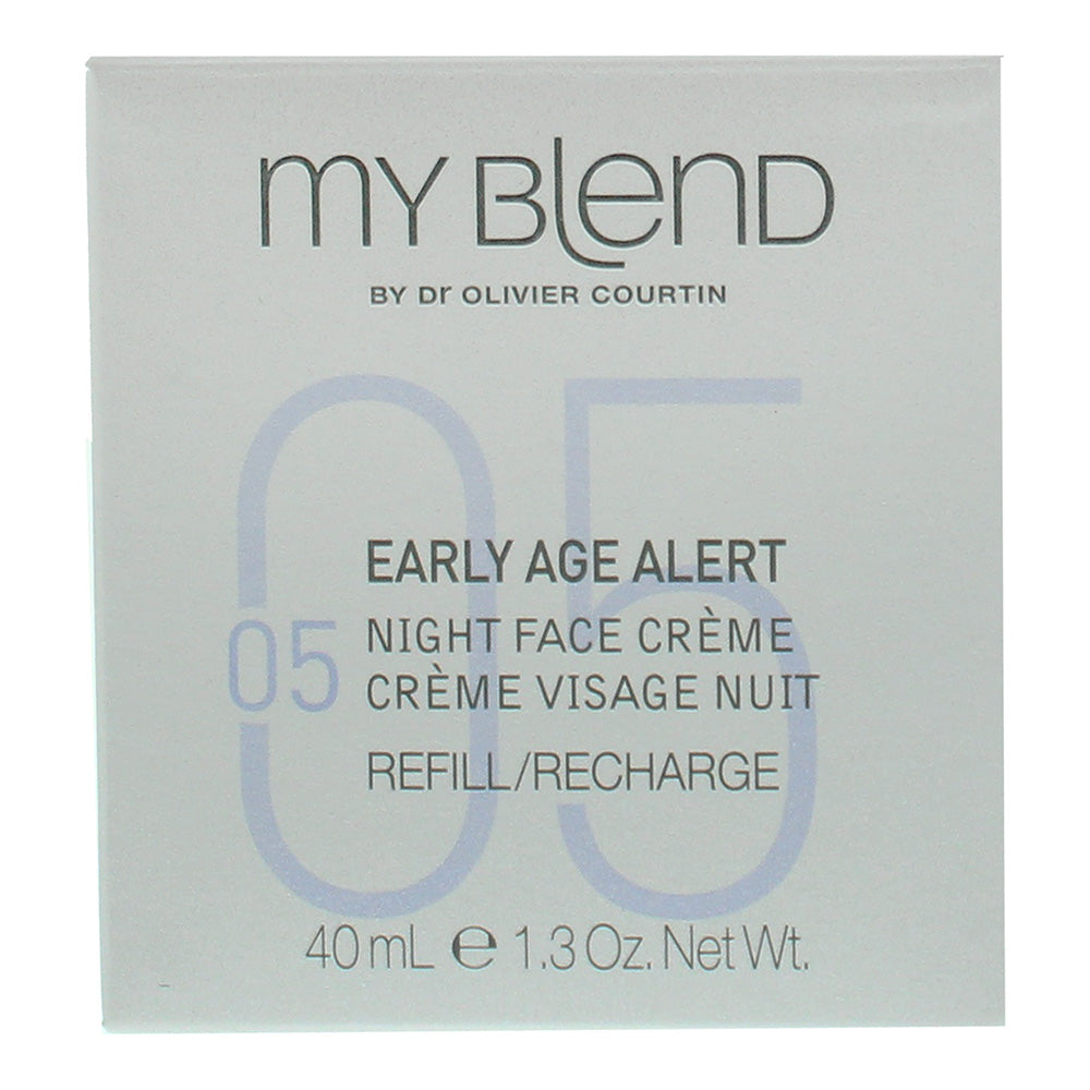 My Blend 05 Early Age Alert Night Face Creme 40ml Refill - Box