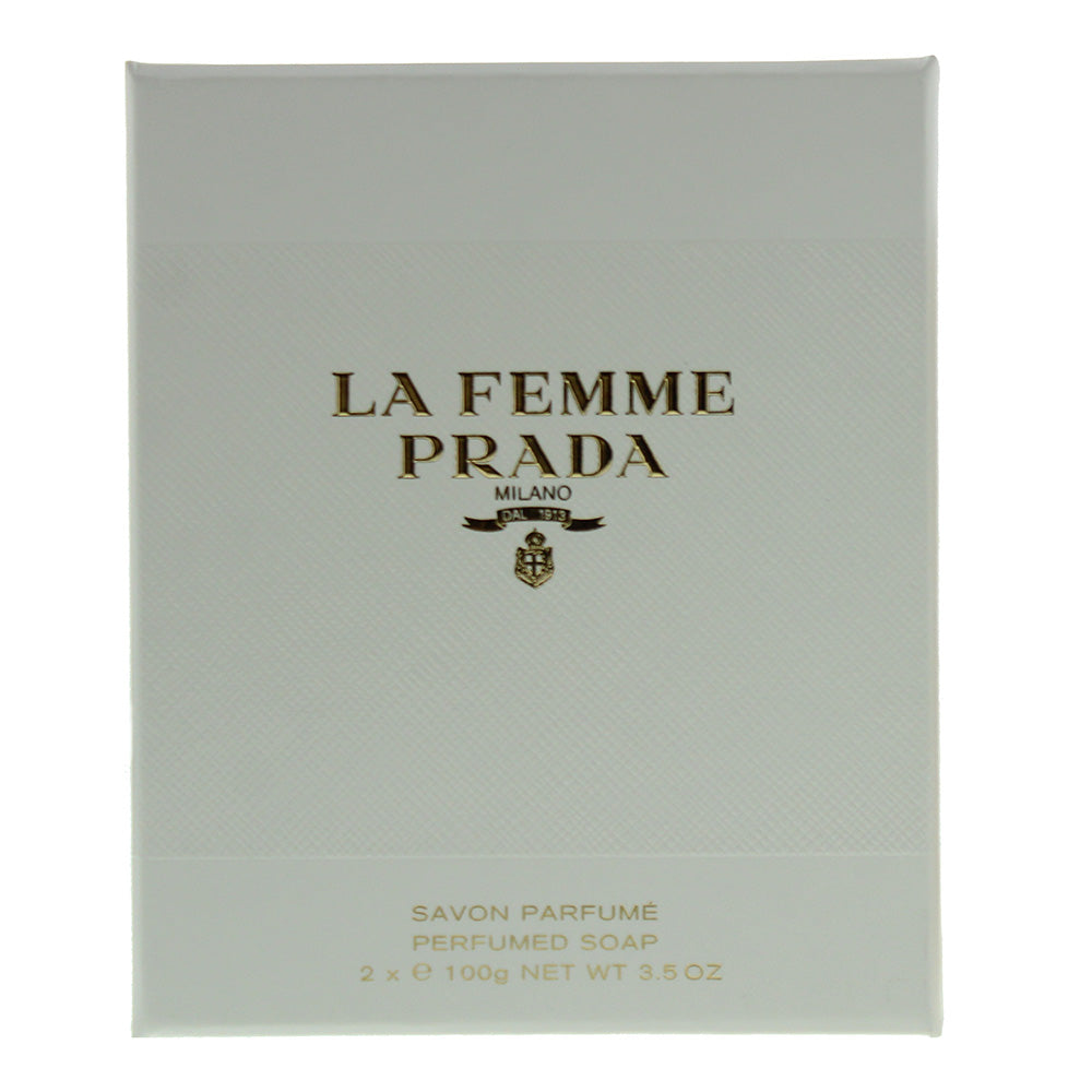 Prada La Femme Soap 2 x 100g - Box