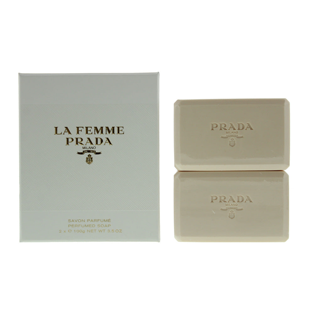Prada La Femme Soap 2 x 100g