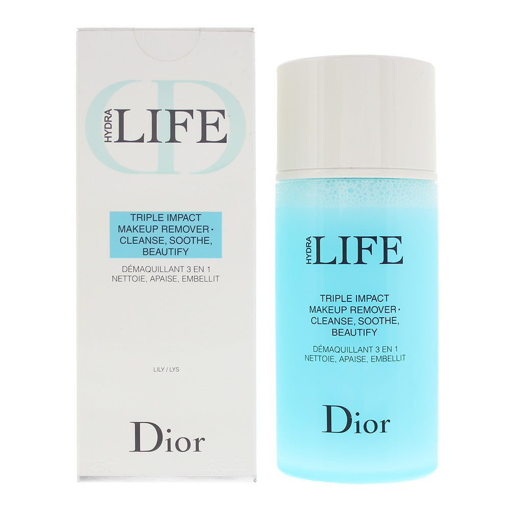 Dior Hydra Life Triple Impact Sensitive Cleanser-Make-Up Remover 125ml