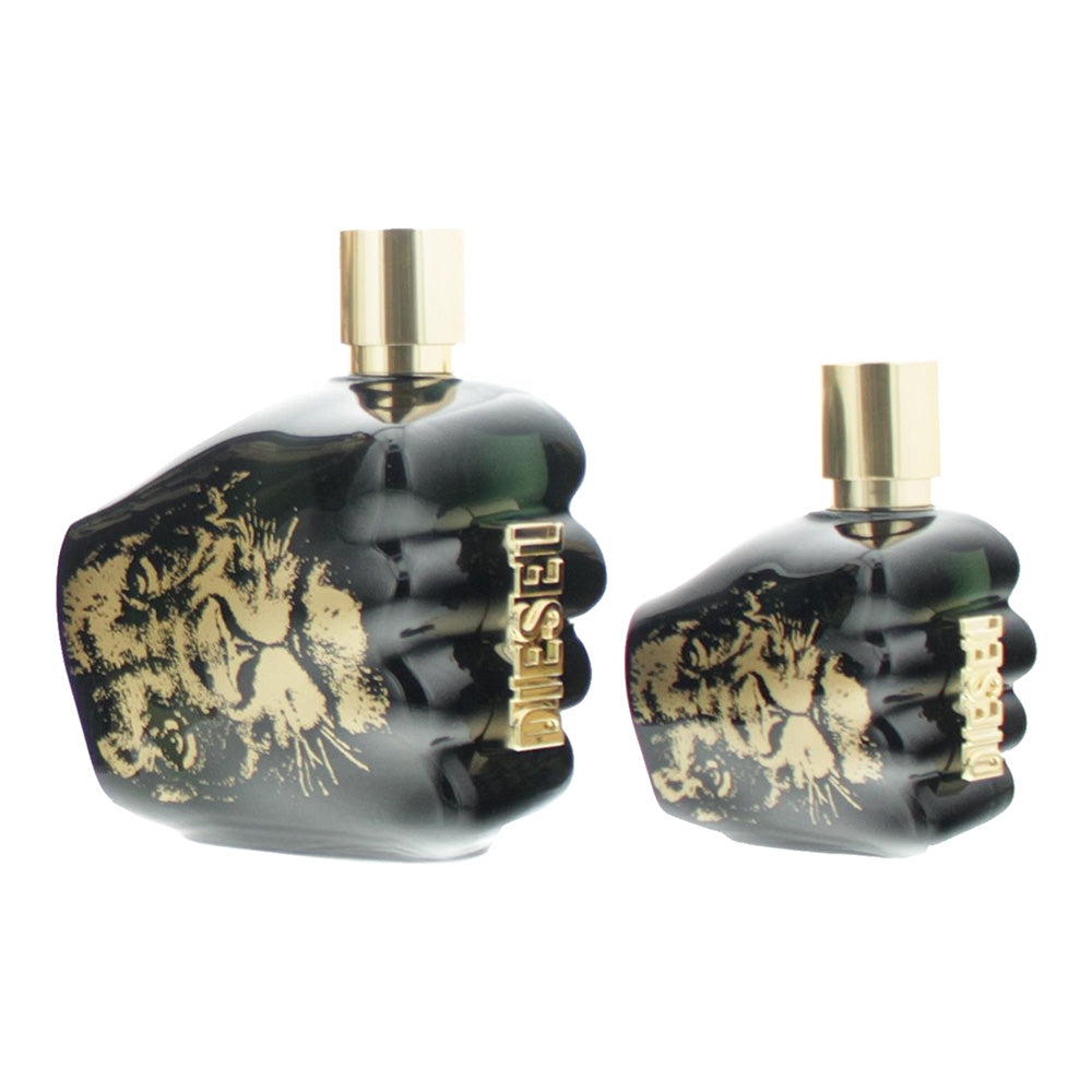 Diesel Spirit Of The Brave 2 Piece Gift Set: Eau de Toilette 125ml - Eau de Toil - Product