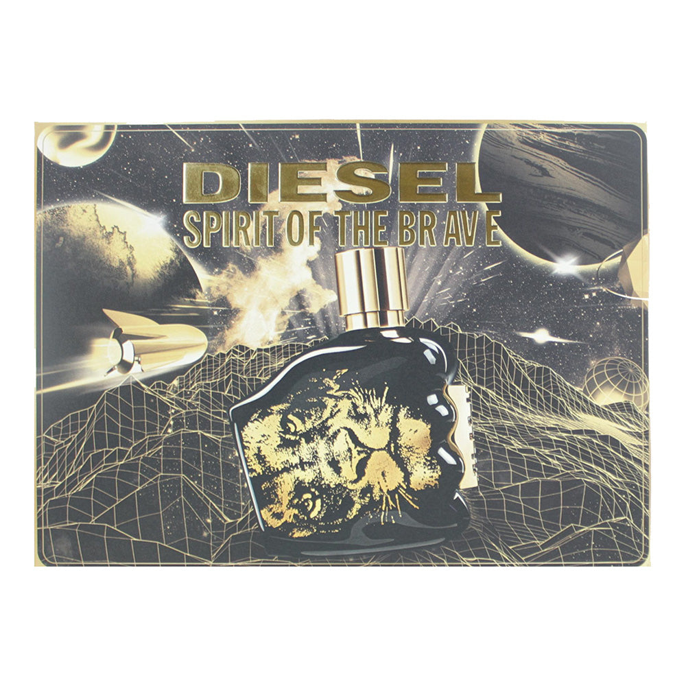 Diesel Spirit Of The Brave 2 Piece Gift Set: Eau de Toilette 125ml - Eau de Toil - Box