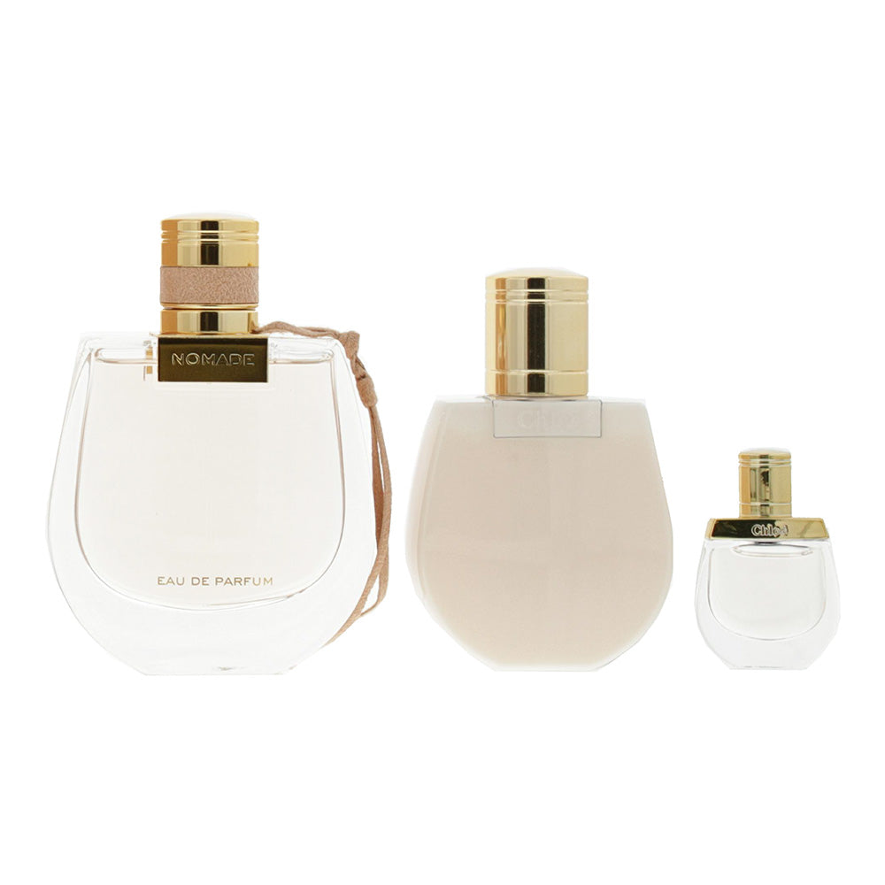 Chloé Nomade Eau de Parfum 3 Piece Gift Set: Eau de Parfum 75ml - Body Lotion 10 - Product