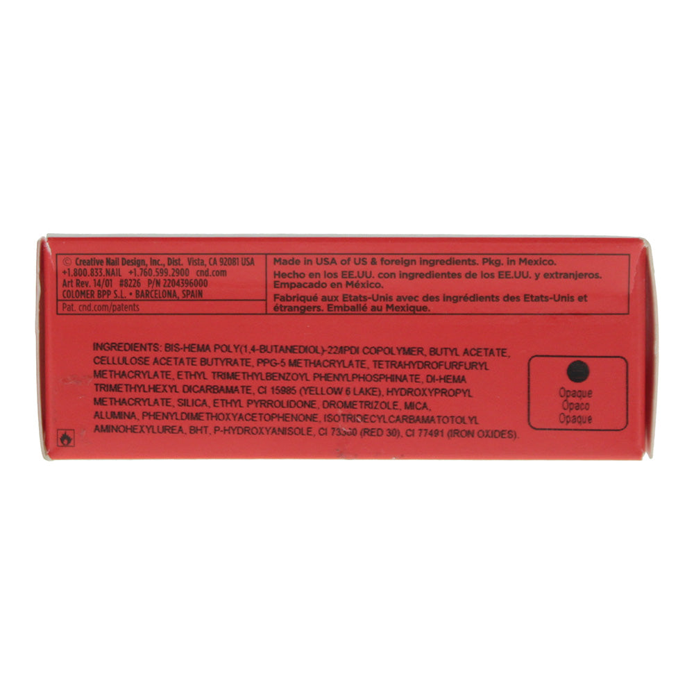 CND Shellac Fine Vermilion Nail Polish 7.3g