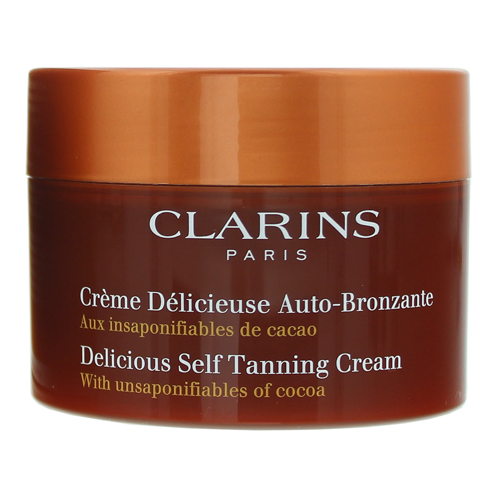 Clarins Delicious Self-Tanning Cream with Unsaponifiables of Cocoa 150ml - Product