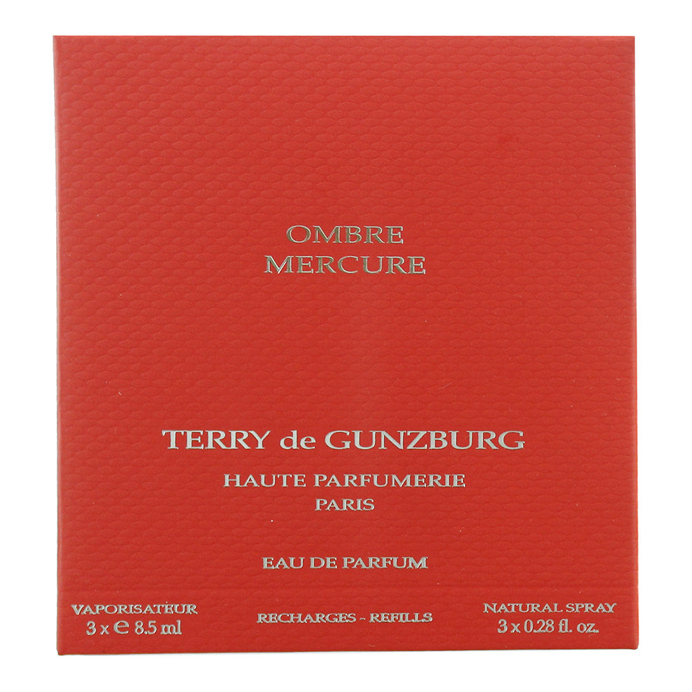 Terry De Gunzburg Ombre Mercure Refills Eau de Parfum 3 x 8.5ml - Box