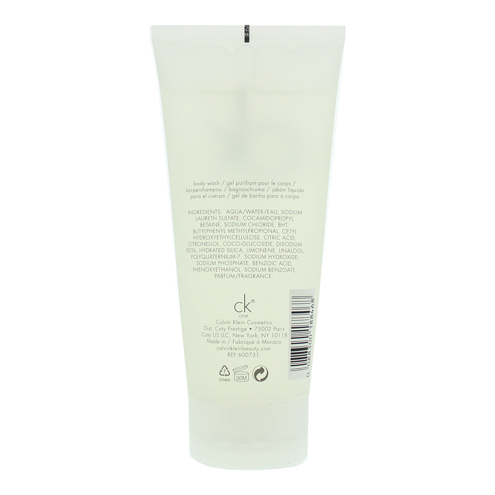 Calvin Klein Ck One Body Wash 200ml