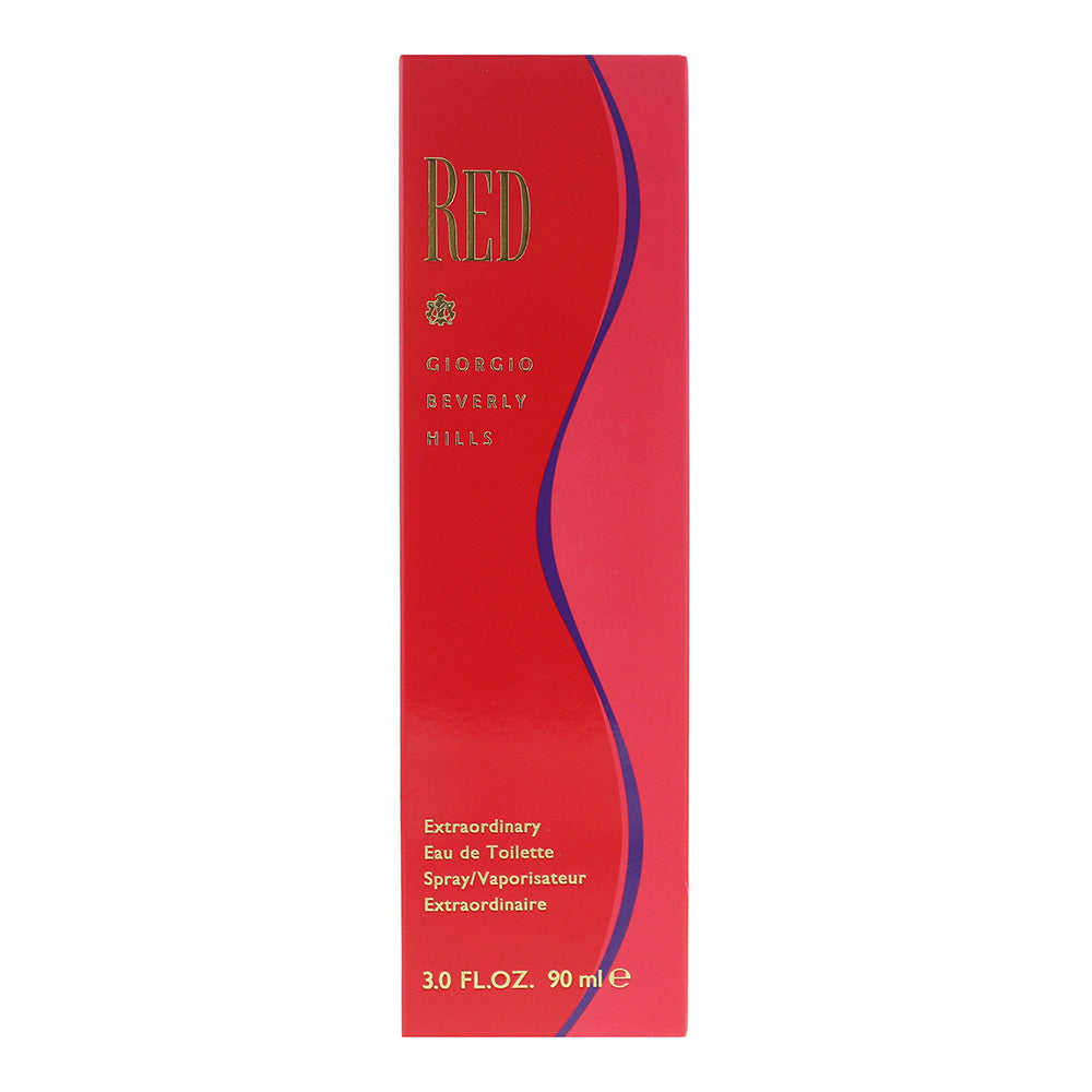 Giorgio Beverly Hills Red Eau de Toilette 90ml - Box