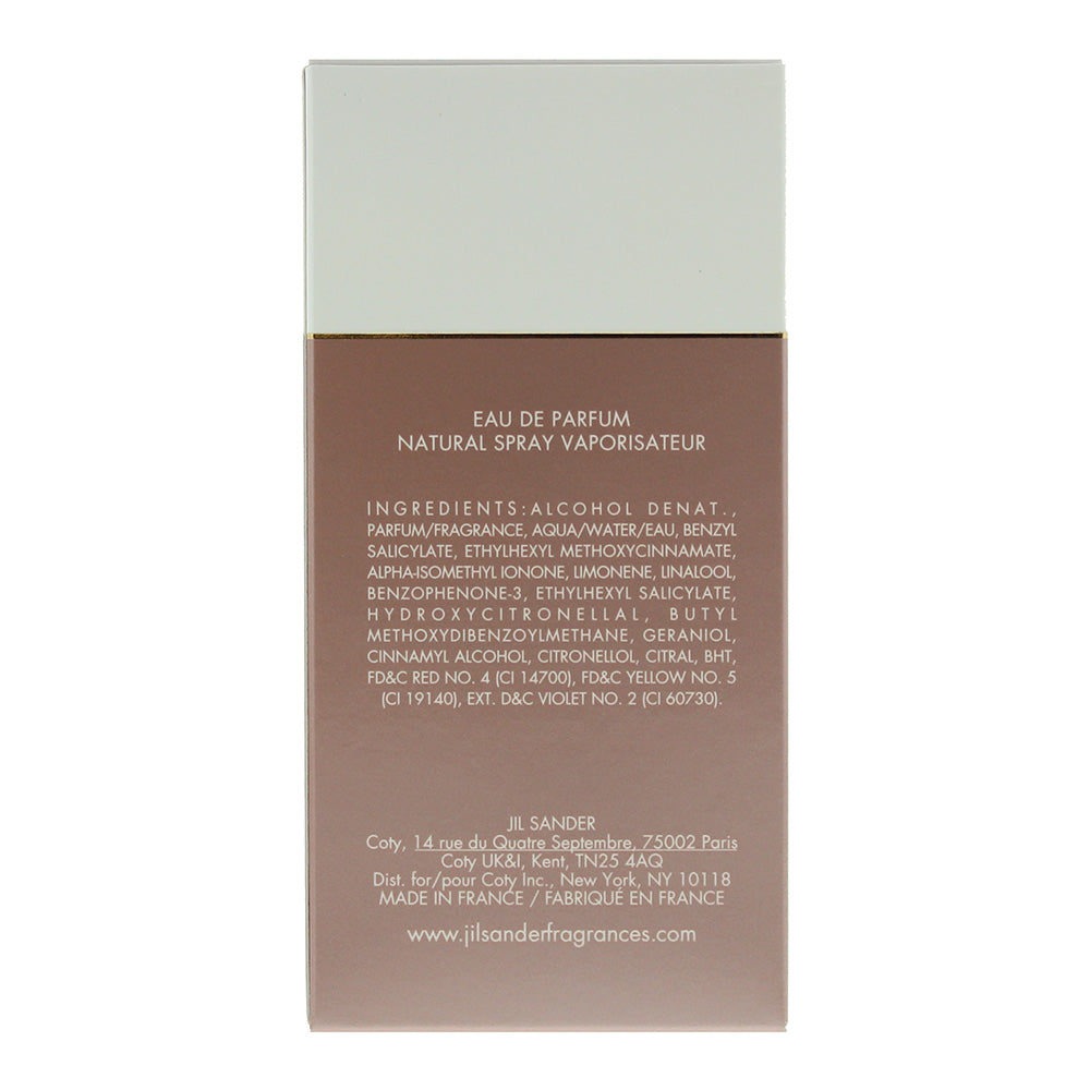 Jil Sander Sunlight Intense Eau de Parfum 60ml - Ingredients