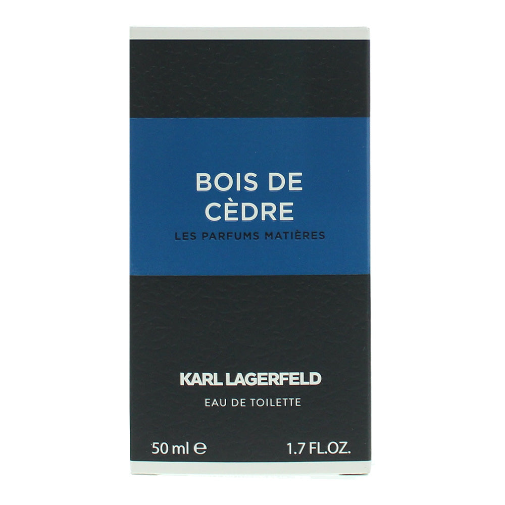 Karl Lagerfeld Bois De Cedre Eau de Toilette 50ml - Box