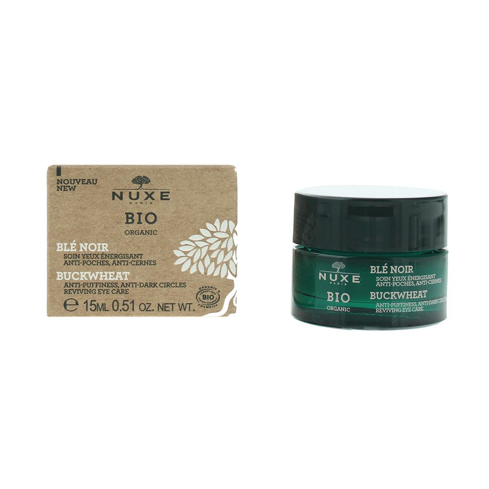 Nuxe Bio Organic Buckwheat Anti-Puffiness, Anti-Dark Circles Reviving Eye Cream 