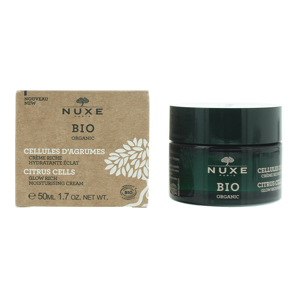 Nuxe Bio Organic Citrus Cells Moisturising Cream 50ml