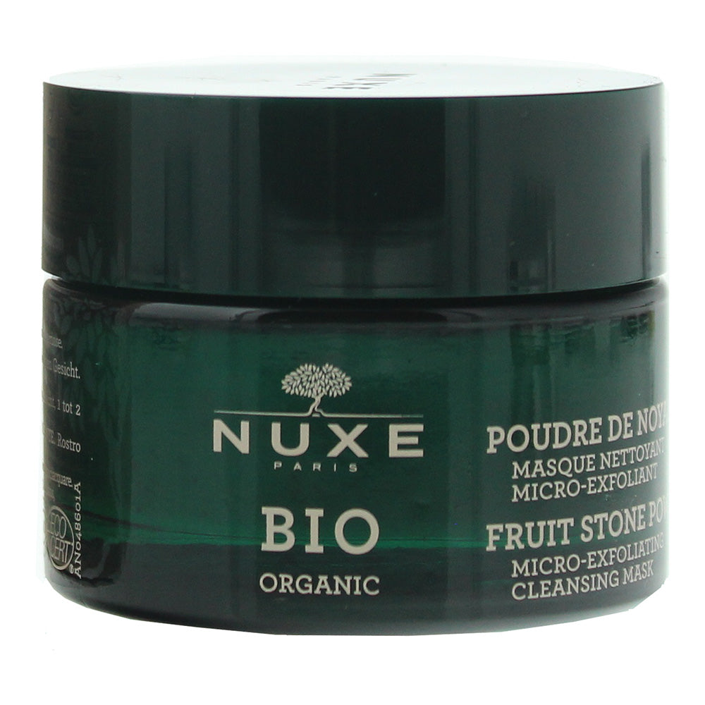 Nuxe Bio Organic Fruit Stone Powder Micro-Exfoliating Cleansing Mask 50ml - Product