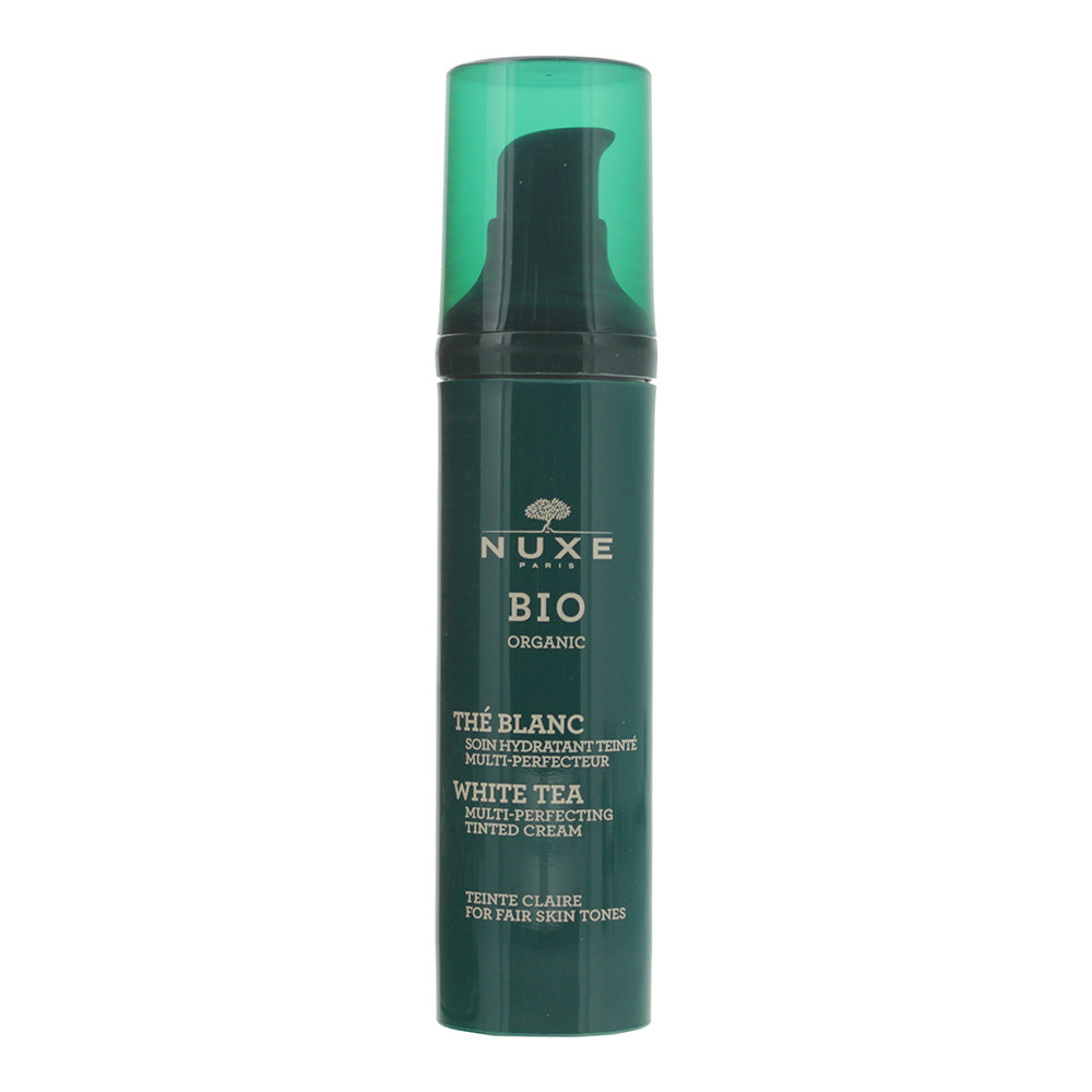 Nuxe Bio Organic White Tea Multi-Perfecting Fair Skin Tones Tinted Cream 50ml - Product