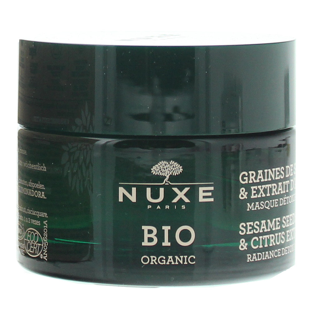 Nuxe Bio Organic Sesame Seeds & Citrus Extract Radiance Detox Mask 50ml - Product