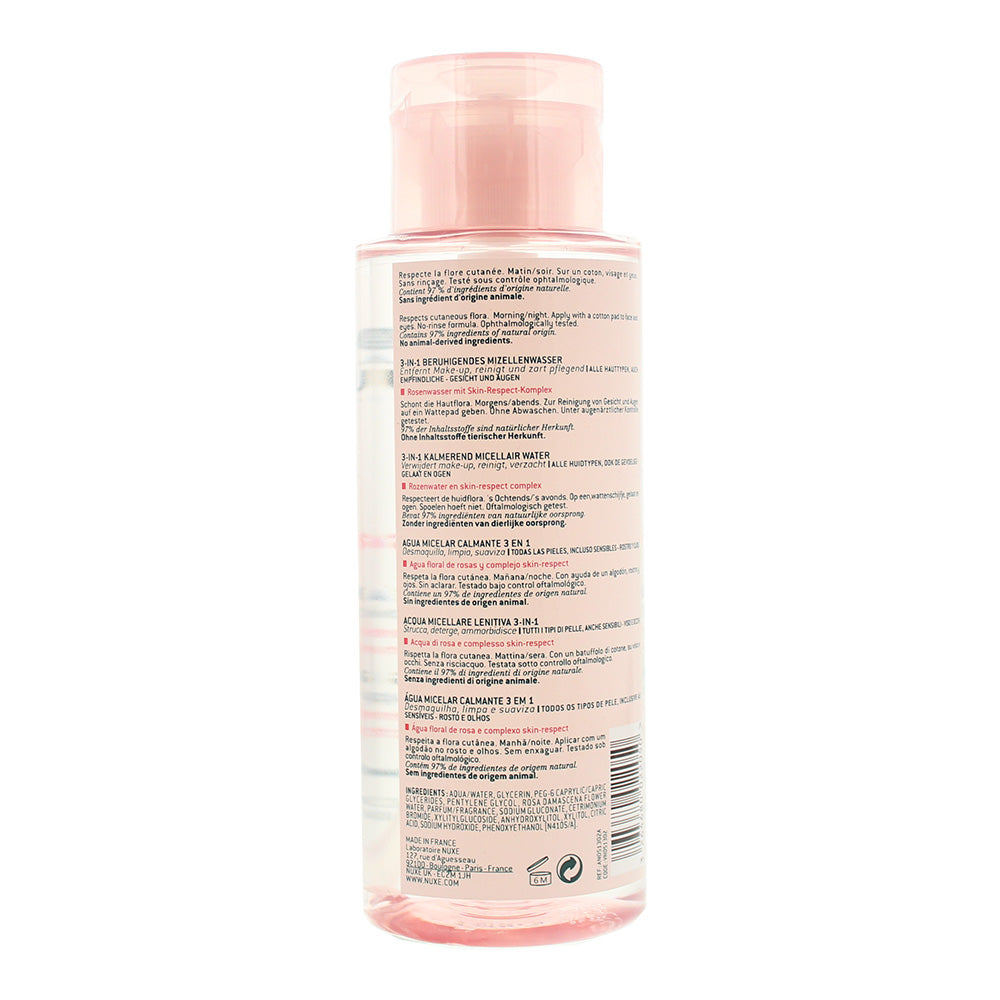 Nuxe Very Rose 3-In-1 Soothing Micellar Water 400ml