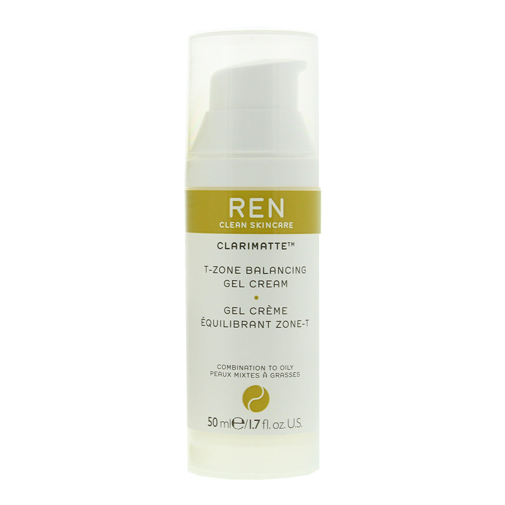 Ren Clarimatte T-zone Balancing Gel-Cream 50ml Combination To Oily - Product