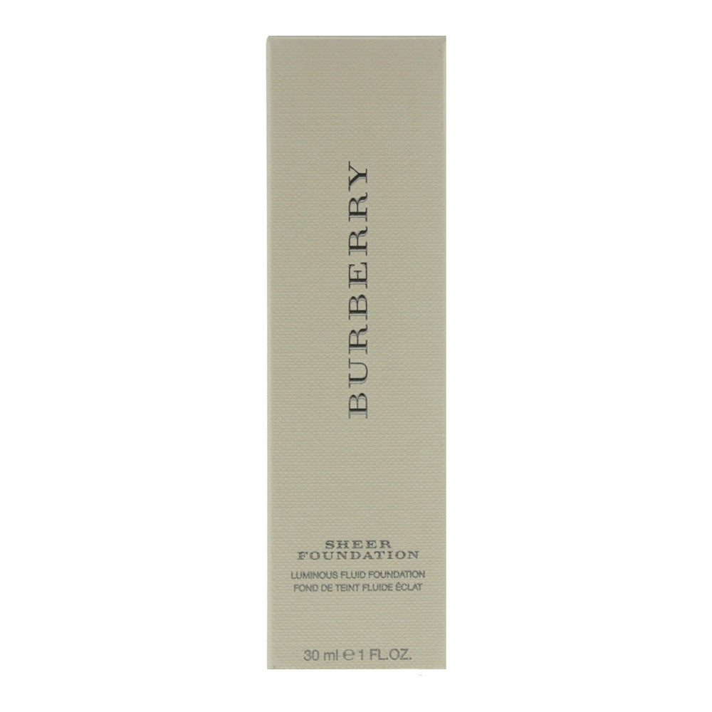 Burberry Sheer Foundation Trench No. 08 Foundation 30ml - Box