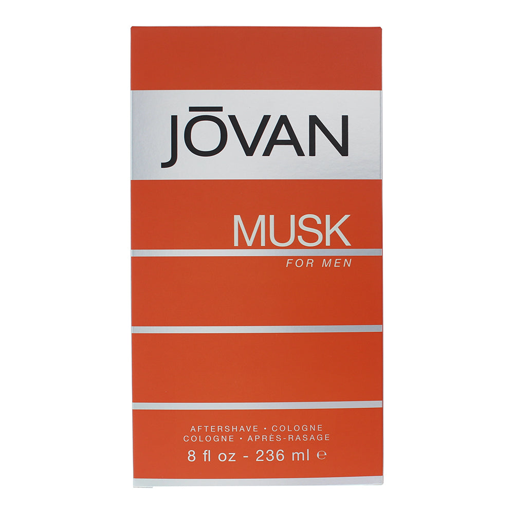 Jovan Musk Aftershave Cologne 236ml - Box