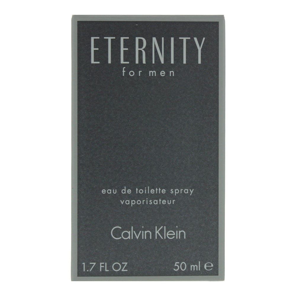 Calvin Klein Eternity For Men Eau de Toilette 50ml - Box