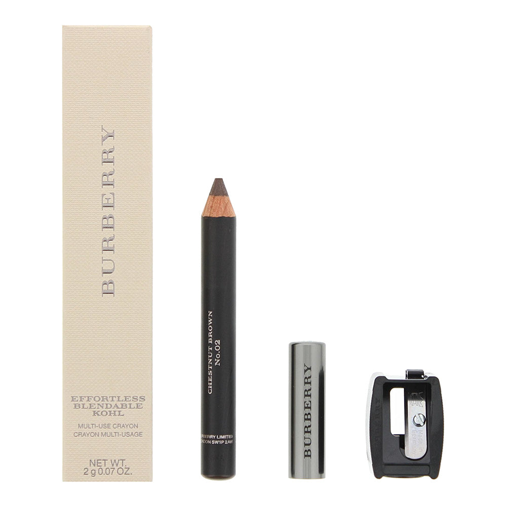 Burberry Effortless Blendable Kohl Multi-use No. 02 Chestnut Brown Eye Pencil 2g