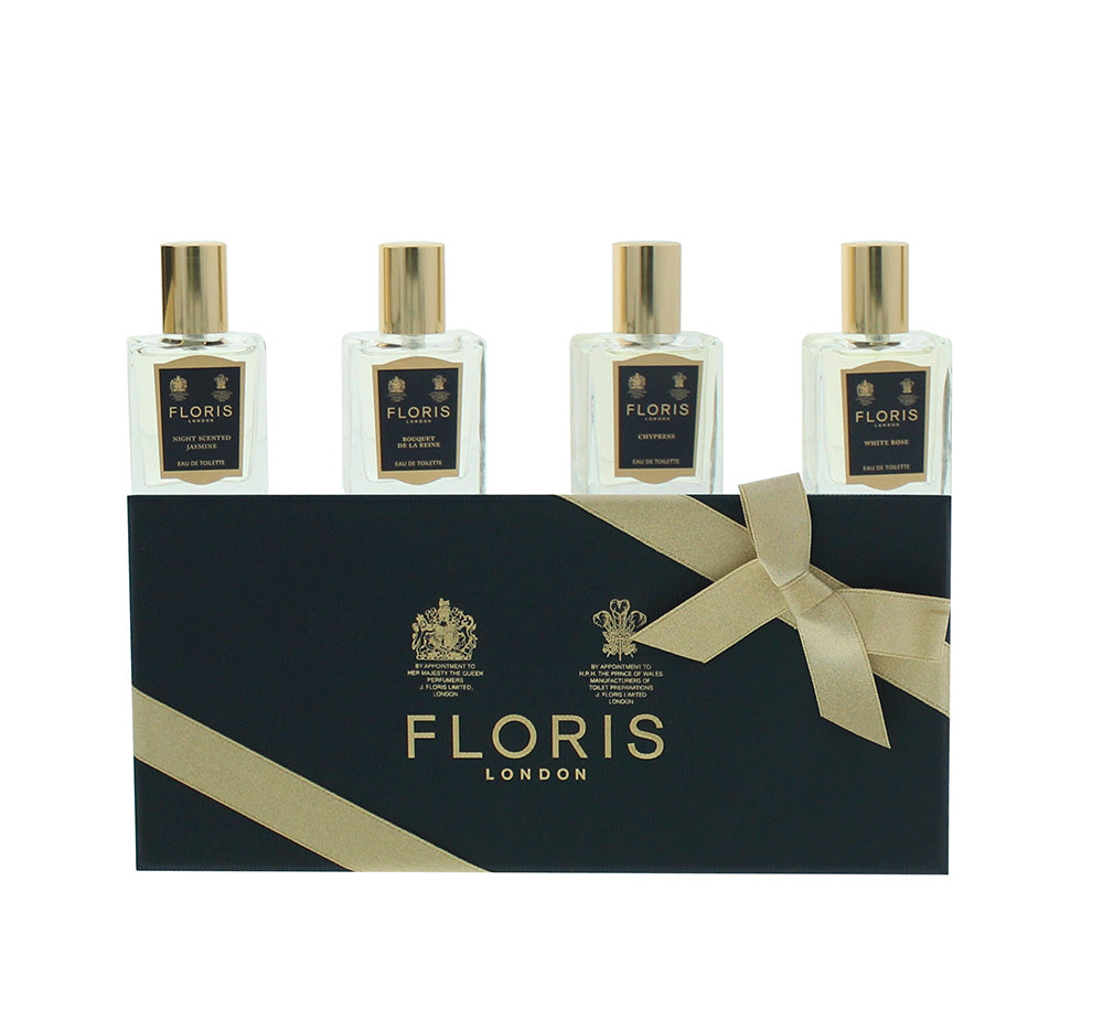 Floris Eau de Toilette 4 Piece Gift Set: Night Scented Jasmine Eau de Toilette 1