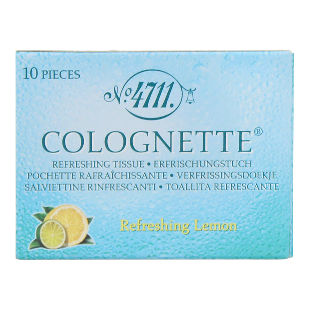4711 Colognette Refreshing Lemon Tissues 10pcs - Box