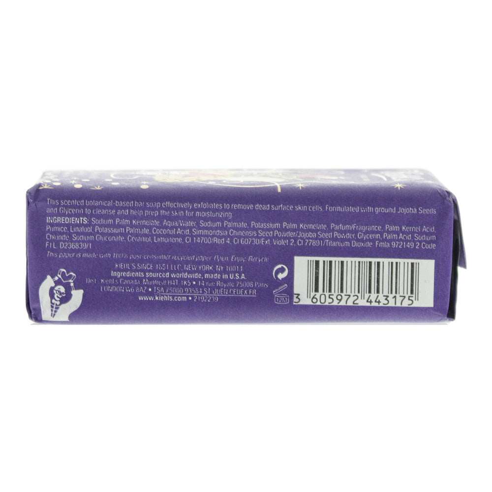 Kiehl's Scented Scrub Bar Soap Lavender 140g