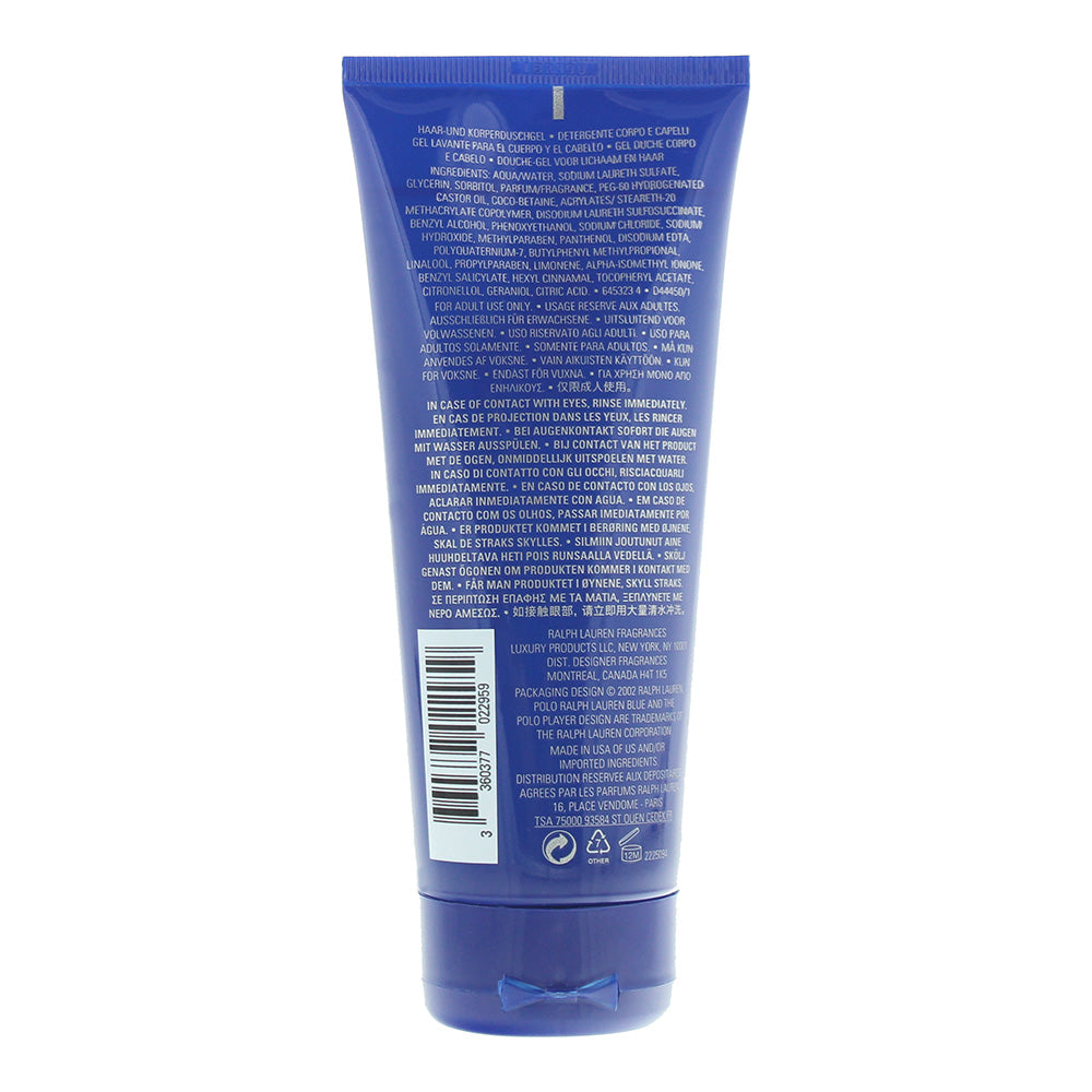 Ralph Lauren Polo Blue Shower Gel 200ml - Ingredients