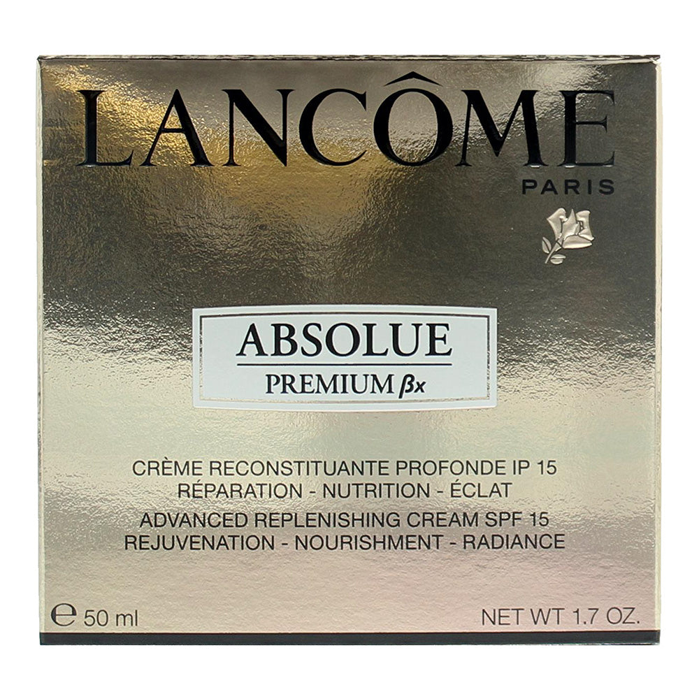 Lancôme Absolue Advanced Premium Replenishing Face Cream Spf 15 50ml - Box