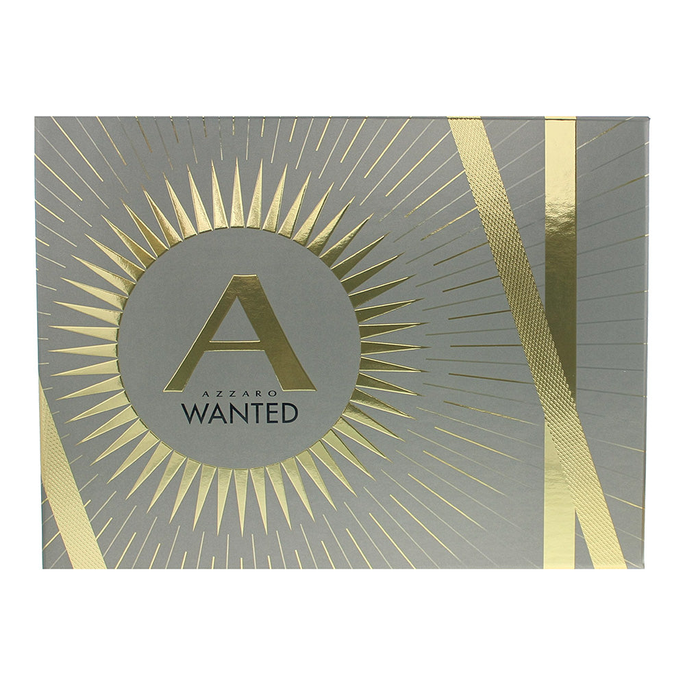 Azzaro Wanted 2 Piece Gift Set: Eau de Toilette 50ml - Hair & Body Shampoo100ml - Product