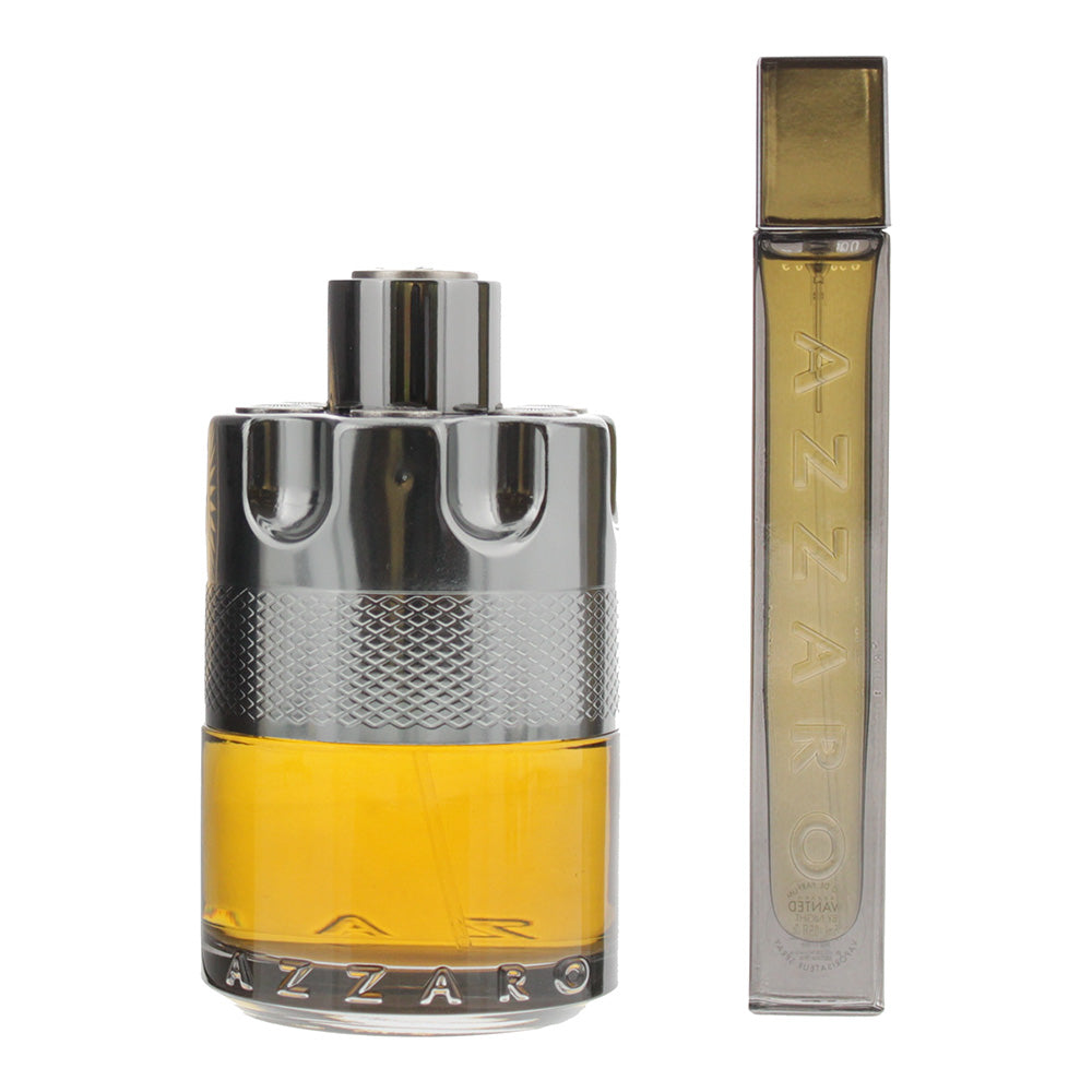 Azzaro Wanted By Night 2 Piece Gift Set: Eau de Parfum 100ml - Eau de Parfum 15m - Product