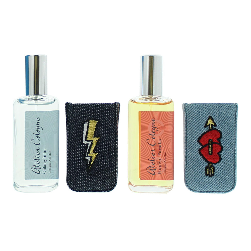 Atelier Cologne 2 Piece Set: Pomelo Paradis Pure Perfume 30ml - Oolang Infini Pure Perfume 30ml - Product