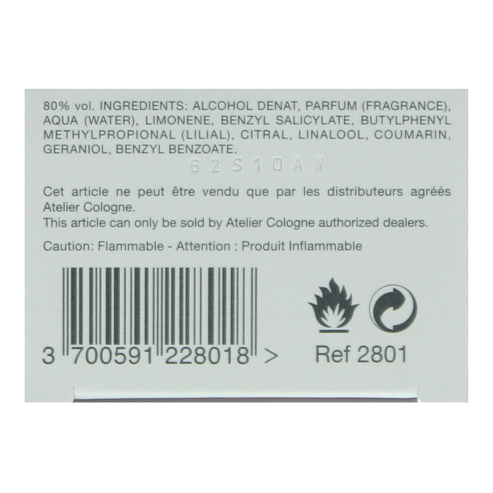 Atelier Cologne Mimosa Indigo Cologne Abolue Pure Perfume 30ml