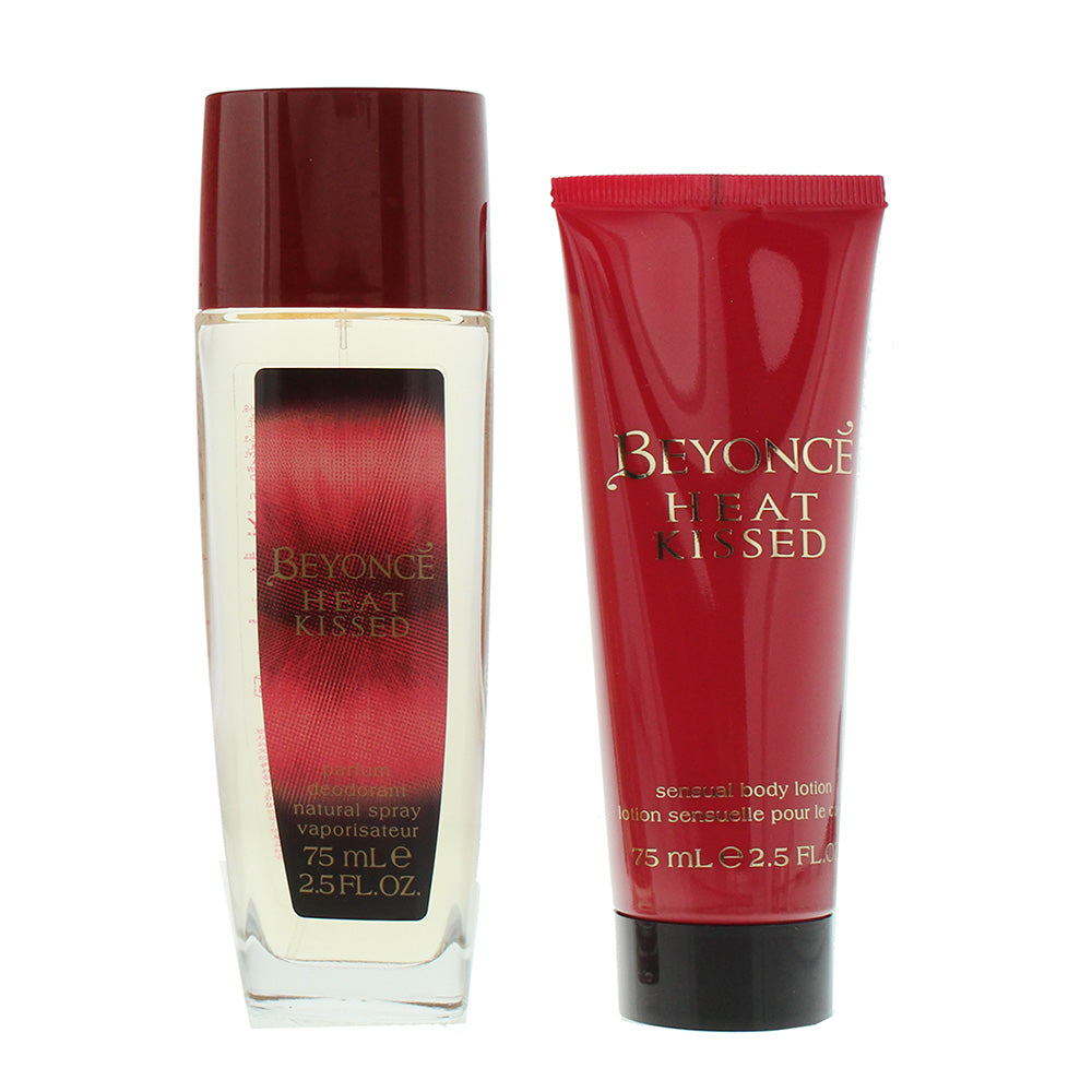 Beyoncé Heat Kissed 2 Pieces Gift Set: Deodorant Spray 75ml - Body Lotion 75ml - Product