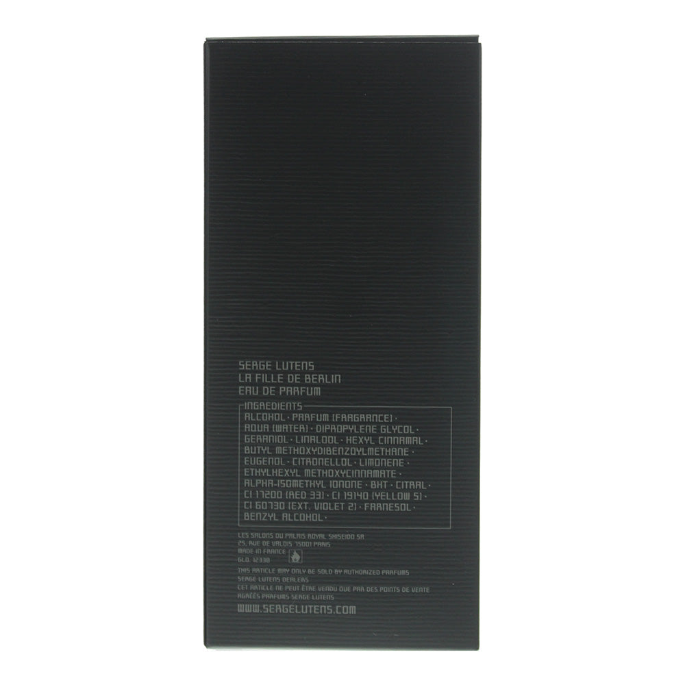 Serge Lutens La Fille De Berlin Eau De Parfum 50ml