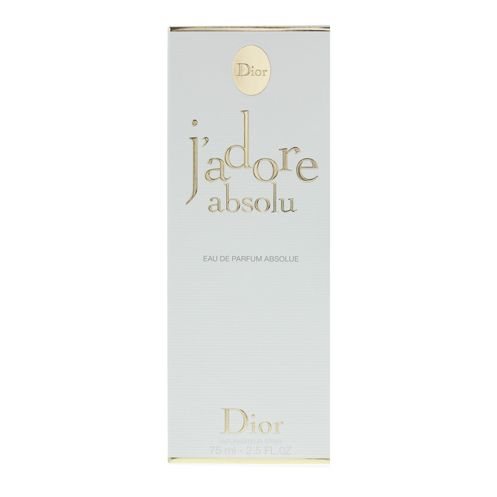 Dior J'adore Absolu Eau de Parfum 75ml - Box
