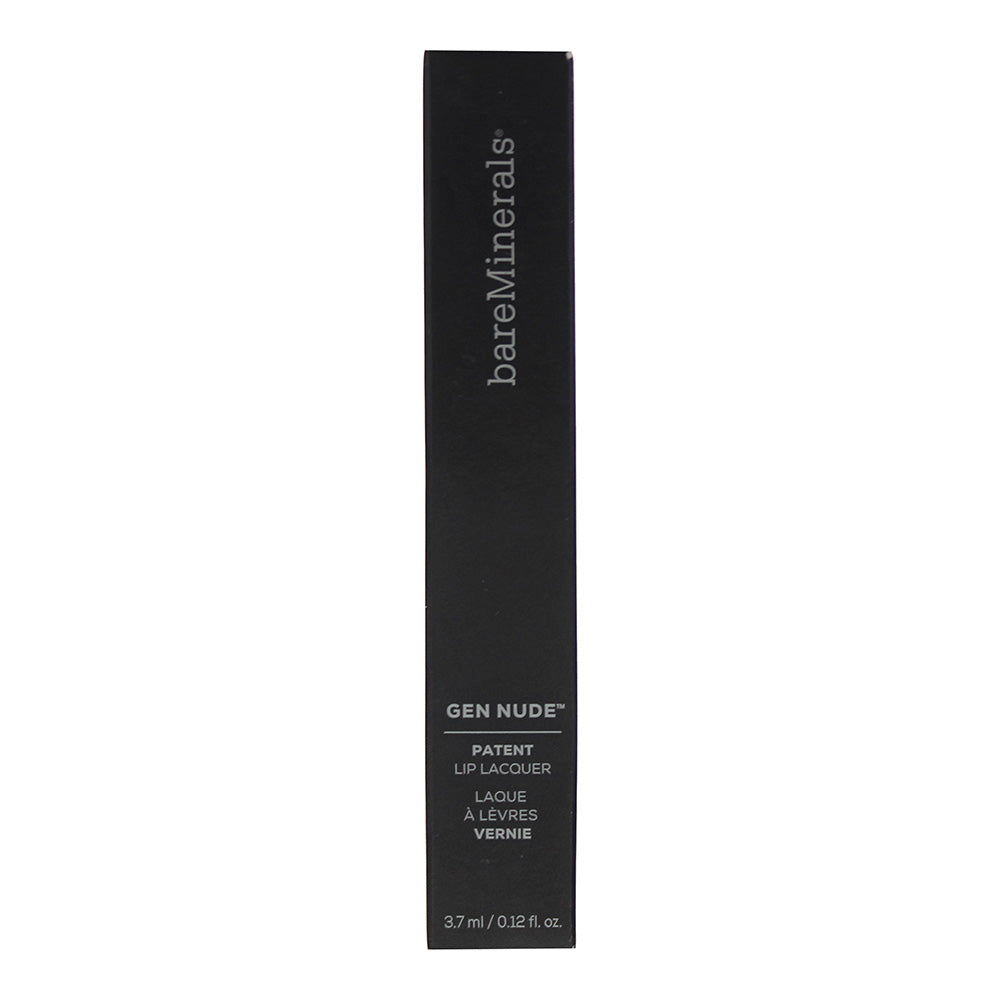 Bare Minerals Gen Nude Patent Major Lip Lacquer 3.7ml - Box