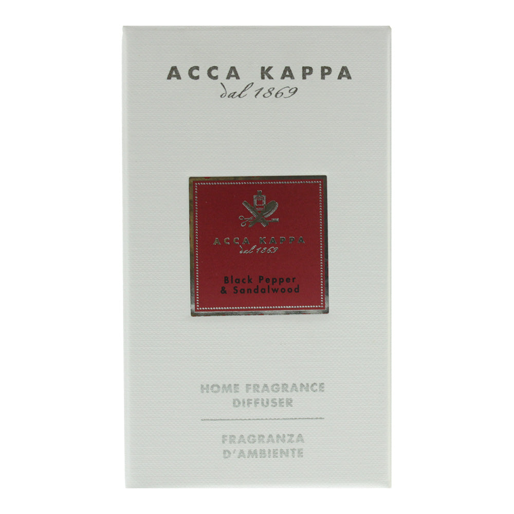 Acca Kappa Black Pepper & Sandalwood Diffuser 250ml - Box