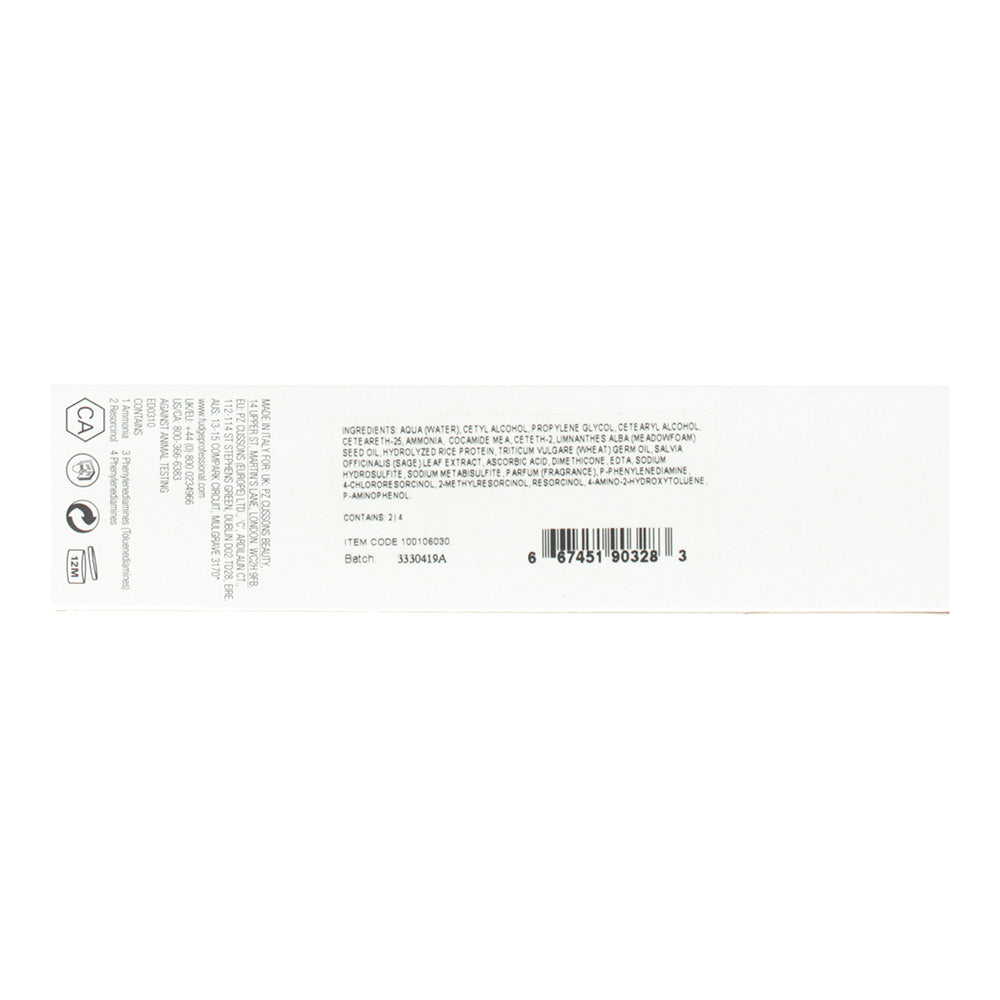 Fudge Professional Head Paint 5.3 Light Golden Brown 60ml - Ingredients