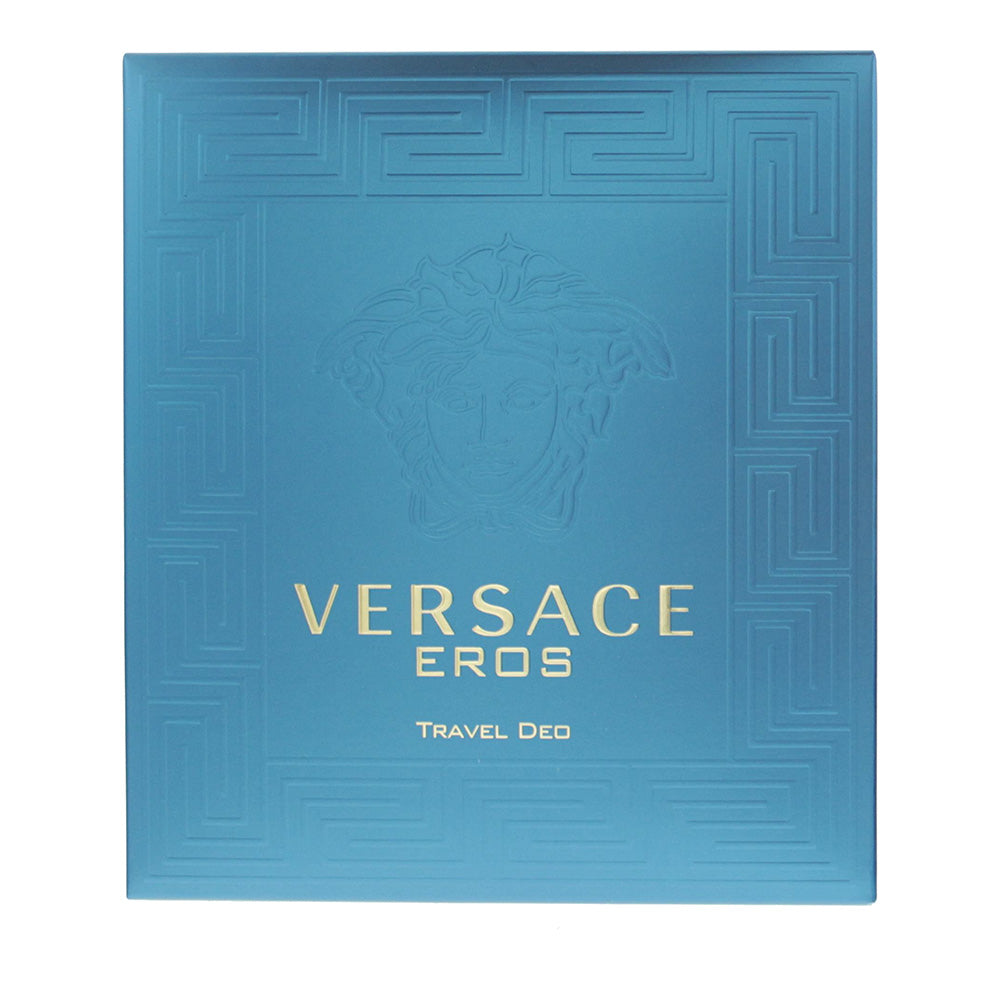 Versace Eros 2 Piece Gift Set:  Eau de Toilette 50ml - Deodorant Stick 75ml - Box